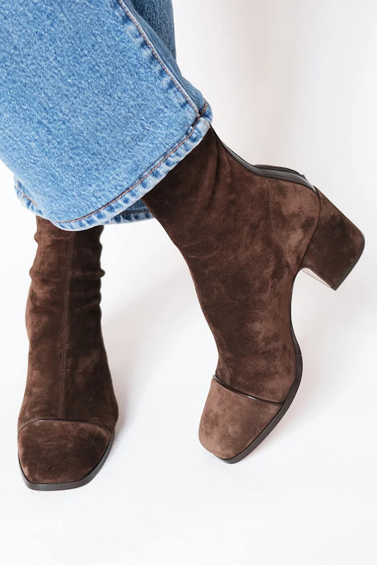 Gabrielle | Women Knee-High Elegant Block Heel Boots