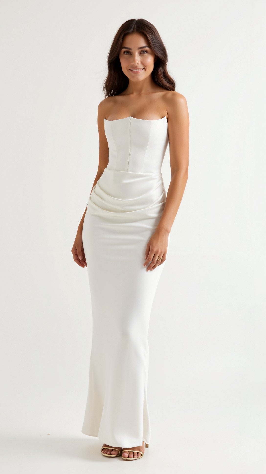 Fiona | Women Wedding Guest Column Maxi Dress