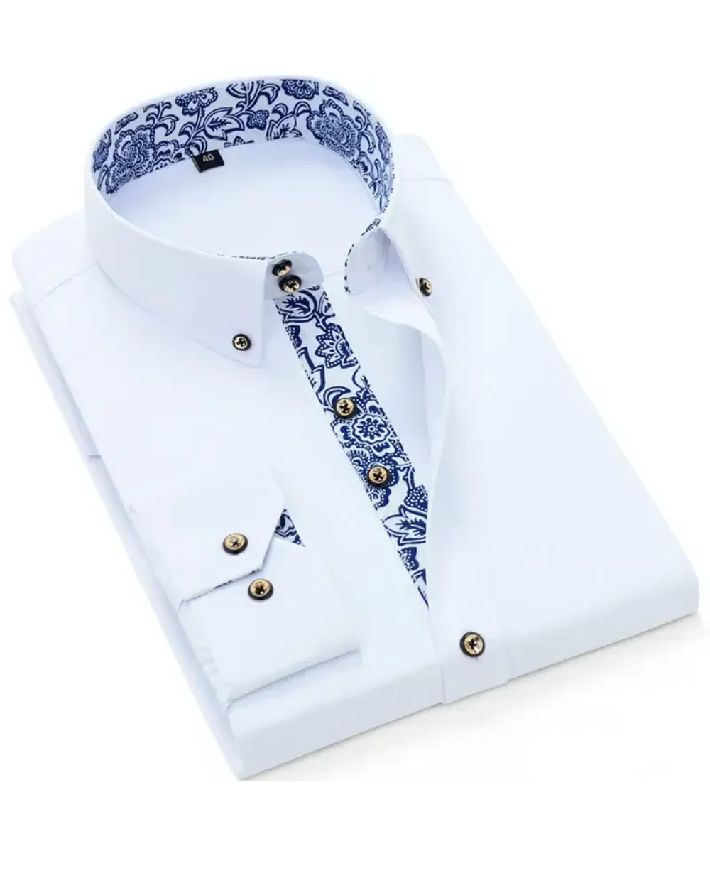 Ron | Men Traditional Long Sleeve Shirt