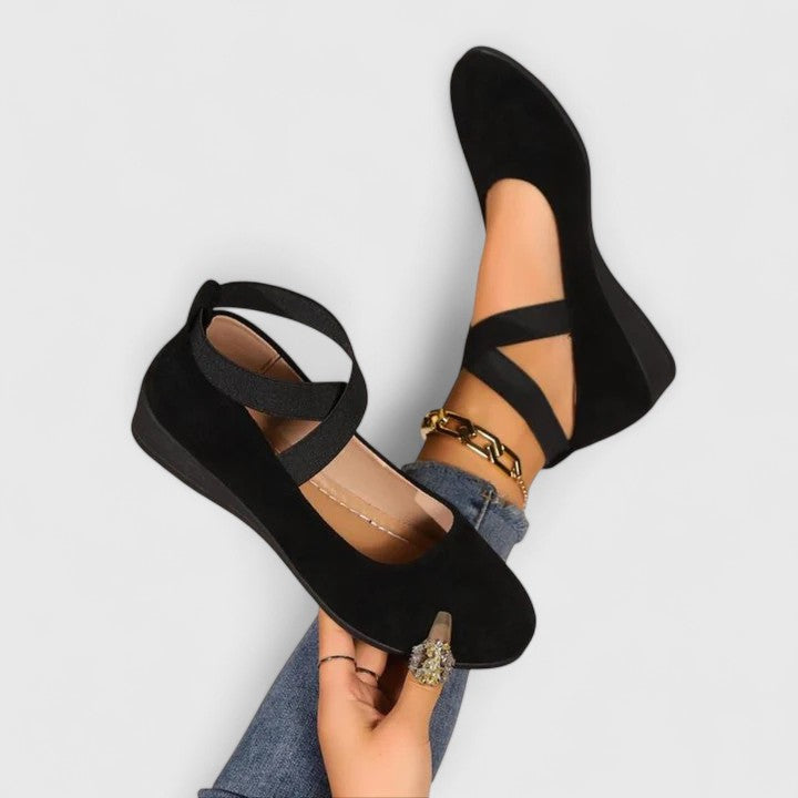 Kylie | Women Orthopedic Cross Strap Shoes