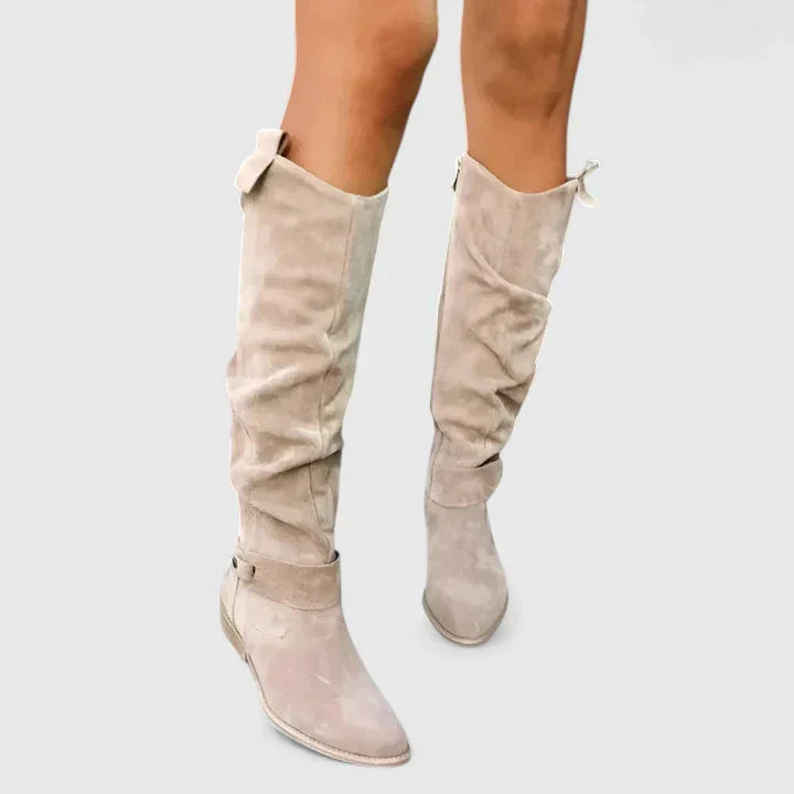Kaitlyn | Women Casual Orthopedic Knee-High Boots