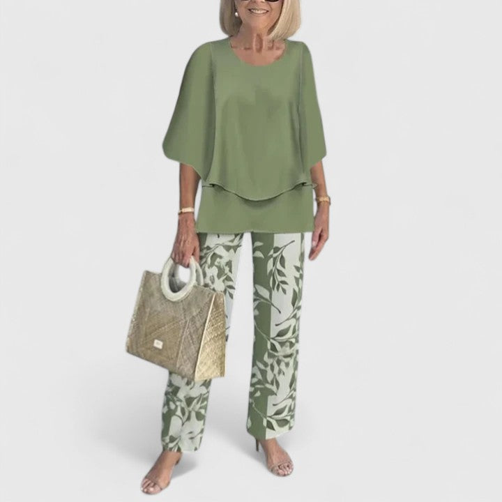 Morgan | Women Sophisticated Two-Piece Set