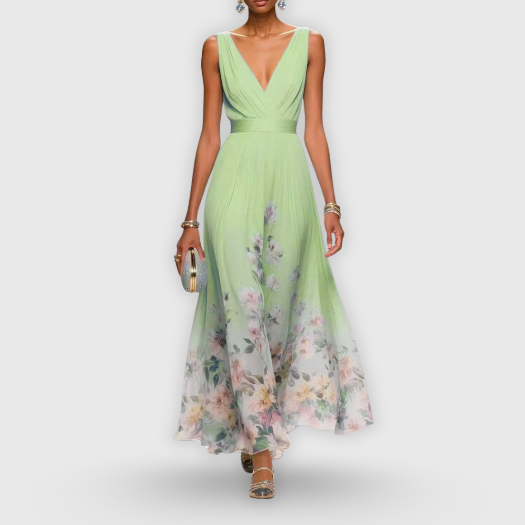 Kimberly | Women Elegant Floral Maxi Dress