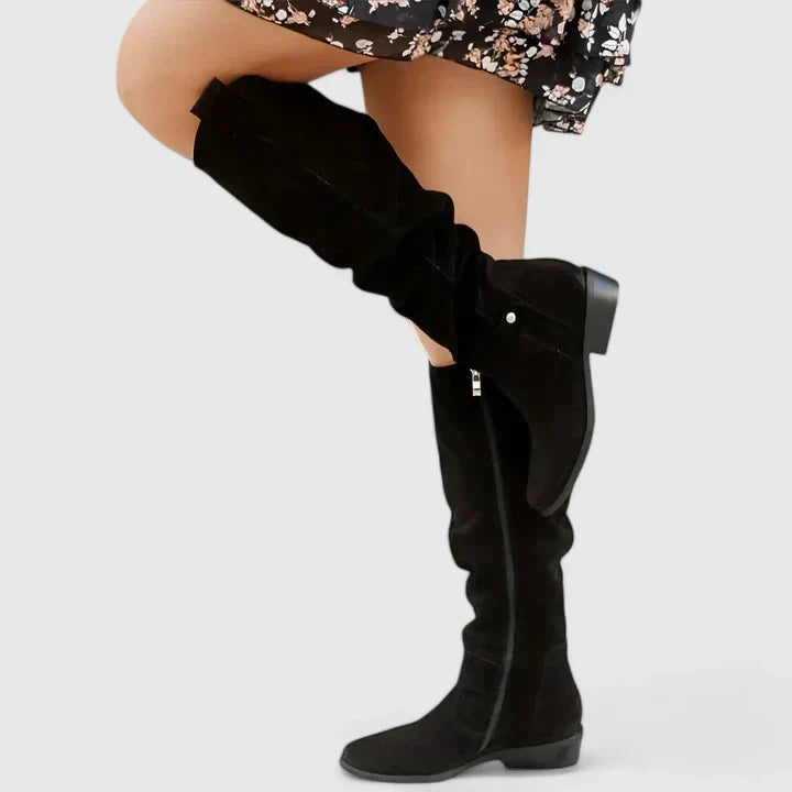 Kaitlyn | Women Casual Orthopedic Knee-High Boots