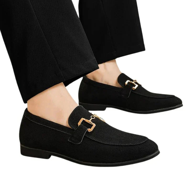 Allen | Men Classic Slip-On Suede Shoes