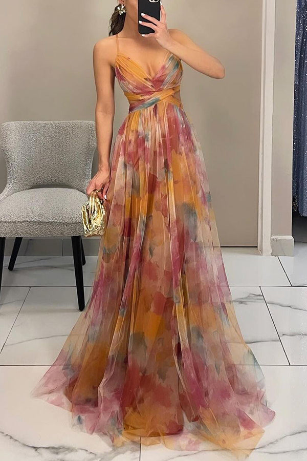 Hailey | Women Elegant Pleated Maxi Dress