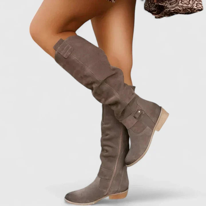 Kaitlyn | Women Casual Orthopedic Knee-High Boots
