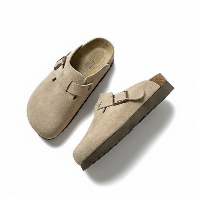 Adjustable Buckle Clogs for Women