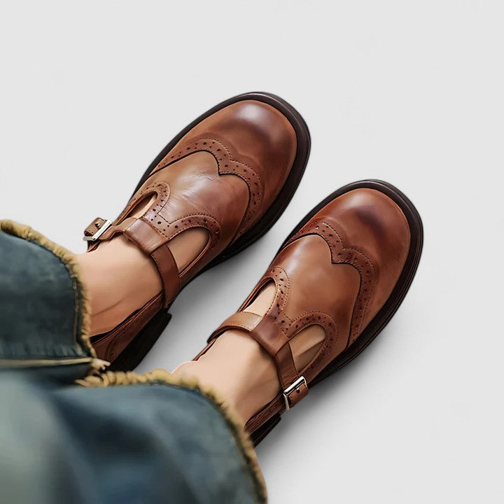 Mia | Women Classic Buckle Mary Jane Shoes