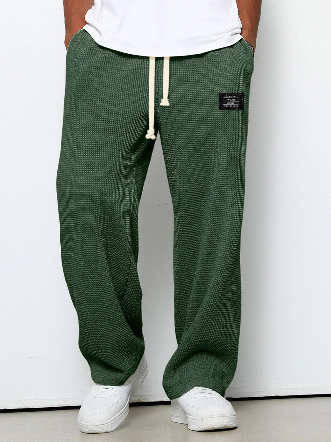 Jeff | Men Relaxed Fit Drawstring Pants