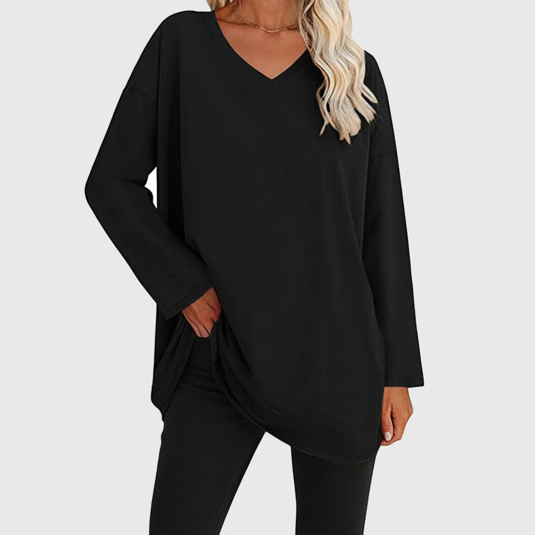 Long Sleeve Tunic Top for Women