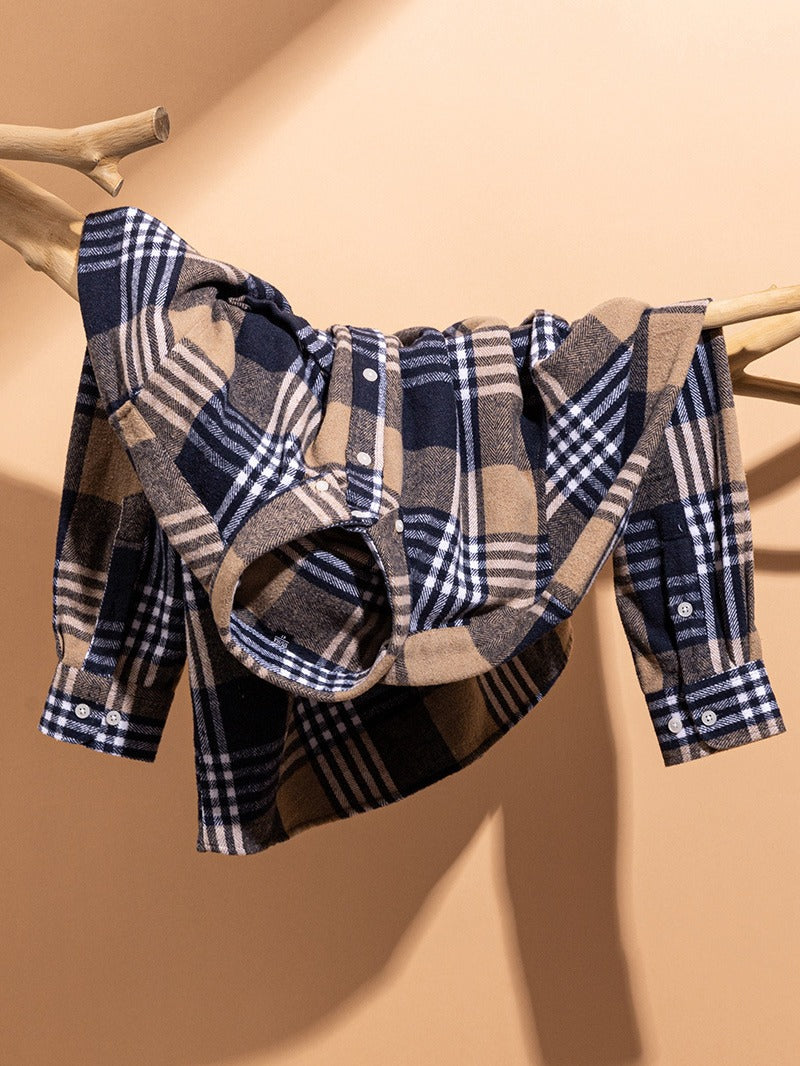Pete | Men Classic Checked Casual Shirt