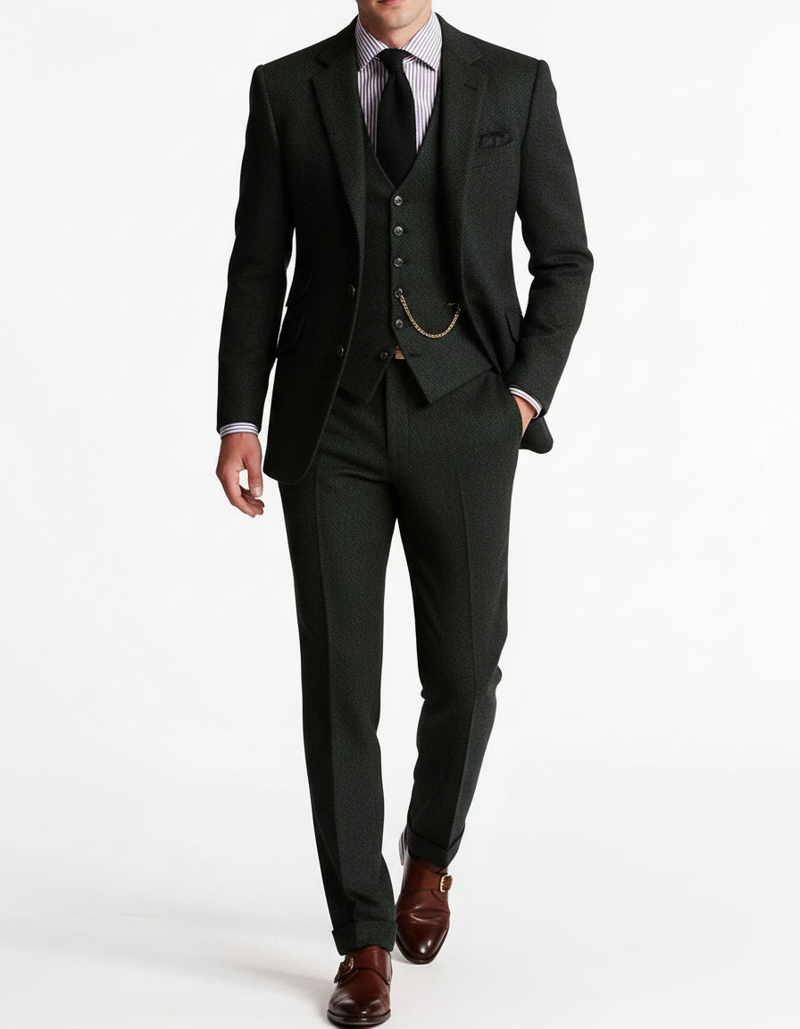 Will | Men’s Winter Three Piece Tailored Suit Set