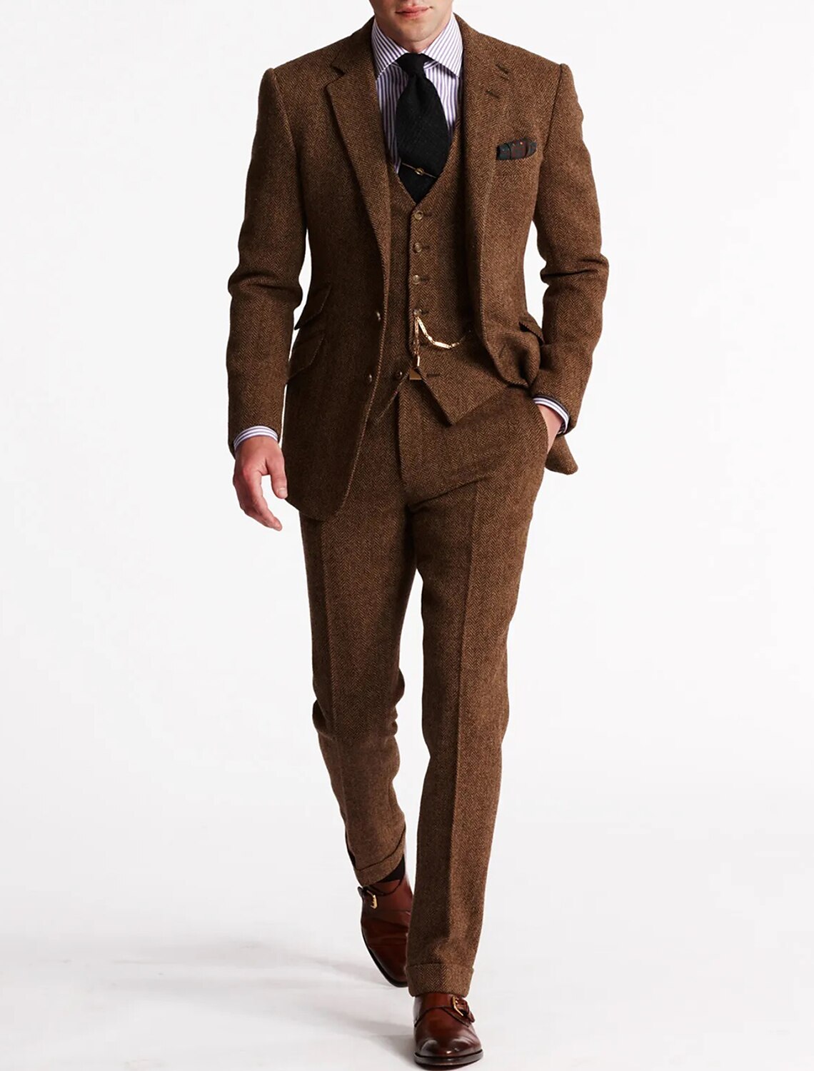 Will | Men’s Winter Three Piece Tailored Suit Set