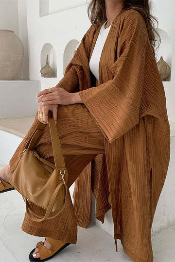 Women's Wide Leg Two-Piece Set