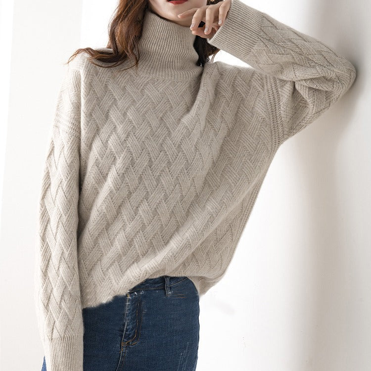 Madison | Women Spring Turtleneck Sweater