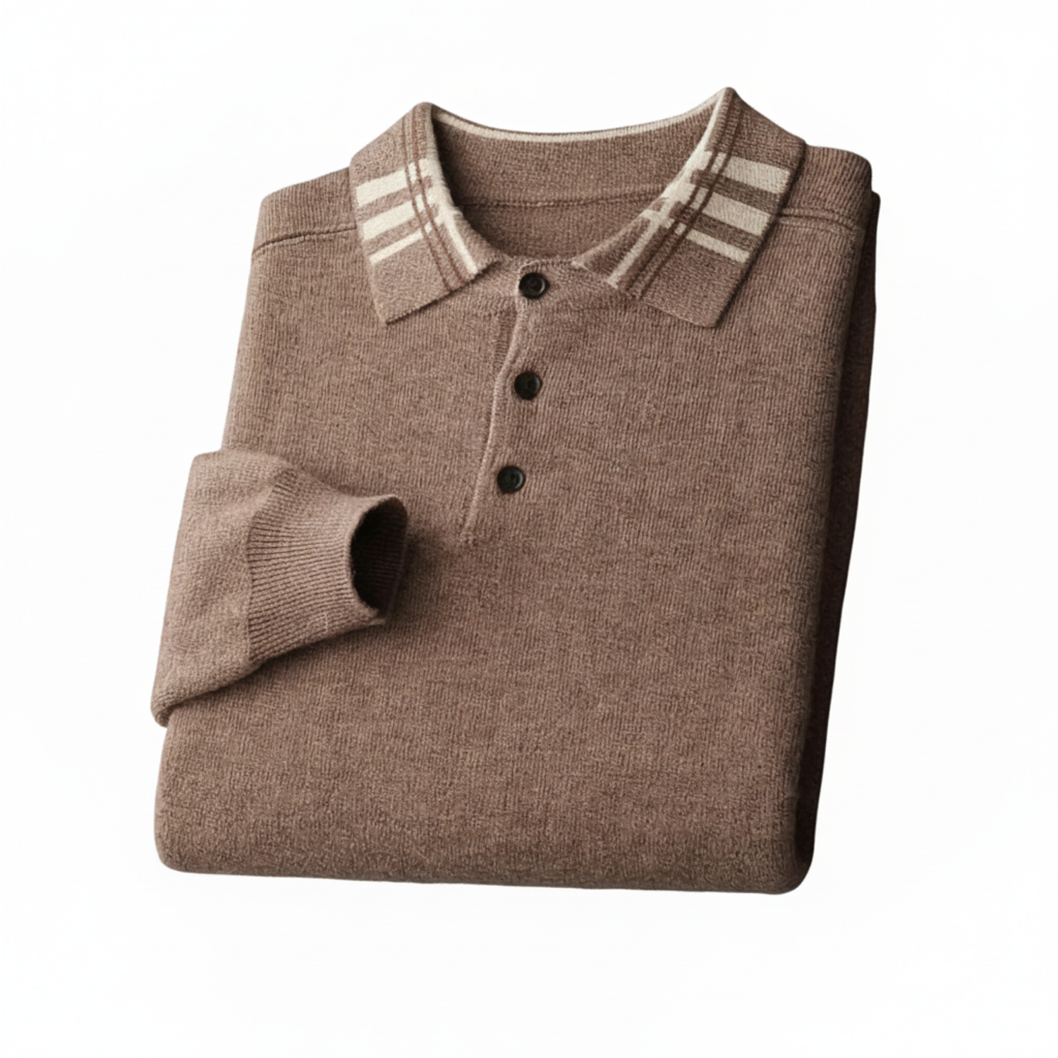 Polo Collar Sweater for Men