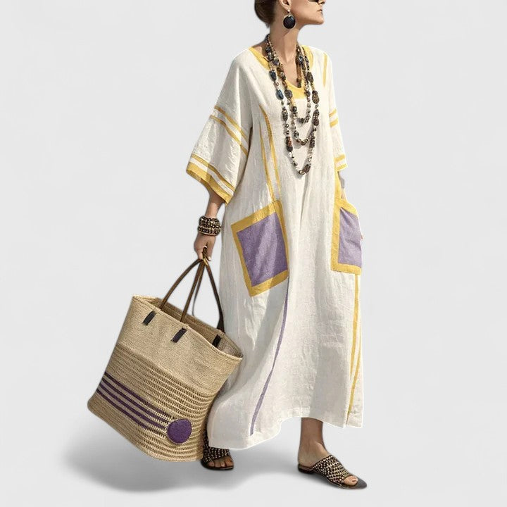 Rose | Women Elegant Bohemian Maxi Dress