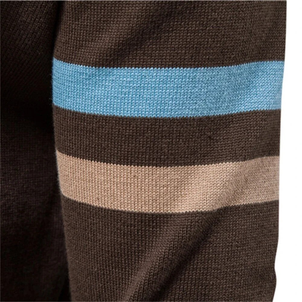 Sam | Men Classic Warm Zip Pullover Sweater