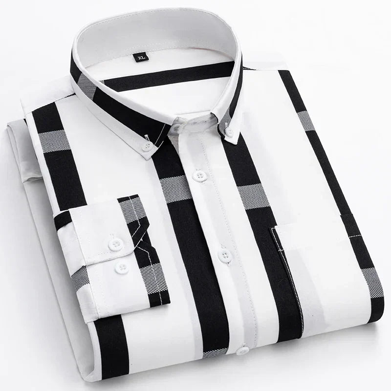 Ray | Men Stylish Striped Casual Shirt
