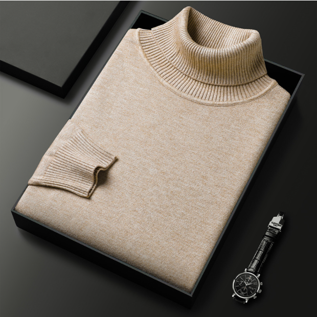 Lily | Men Spring Turtleneck Casual Sweater