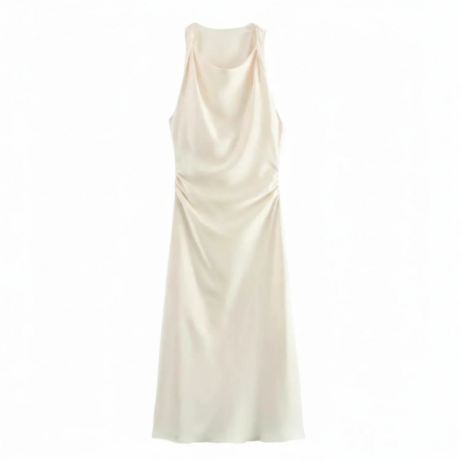 Sleeveless Bodycon Midi Dress for Women
