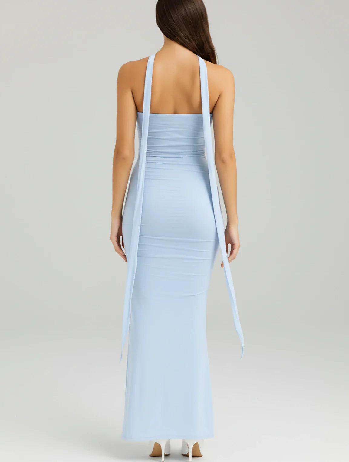 Strapless Bodycon Maxi Dress for Women