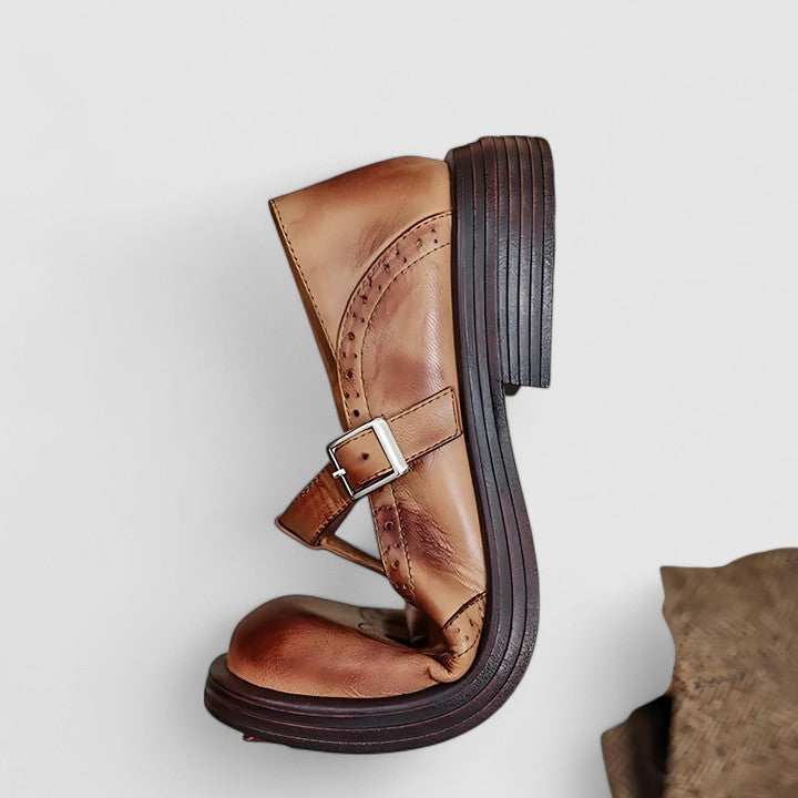 Mia | Women Classic Buckle Mary Jane Shoes