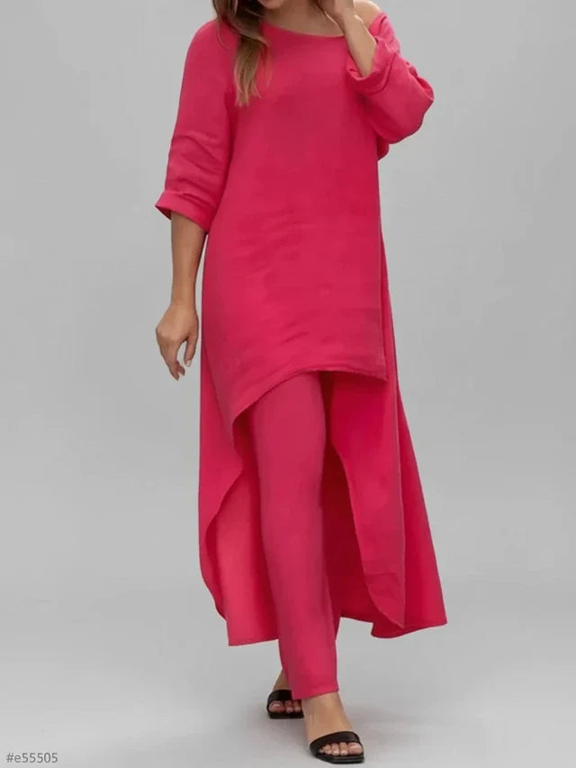 Wide Leg Two-Piece Set for Women