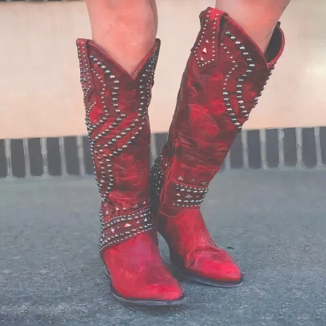 Margaret | Women Orthopedic Studded Boots