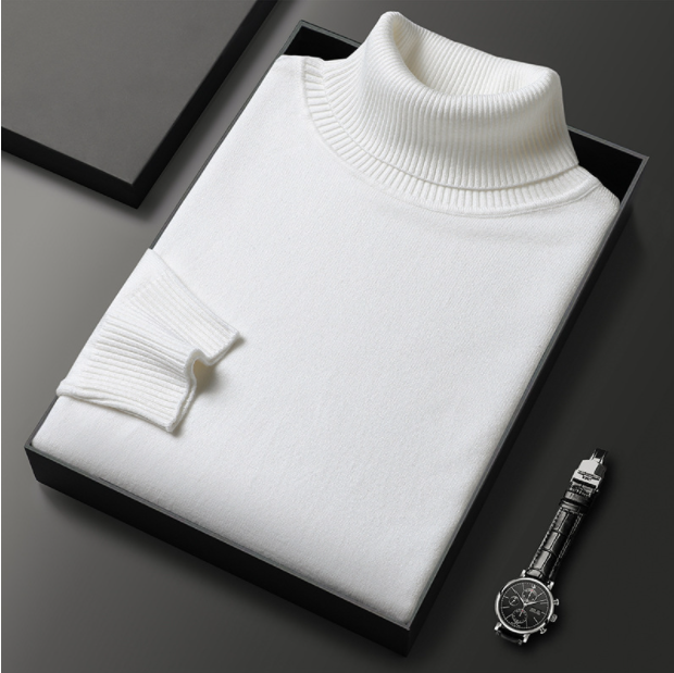 Lily | Men Spring Turtleneck Casual Sweater