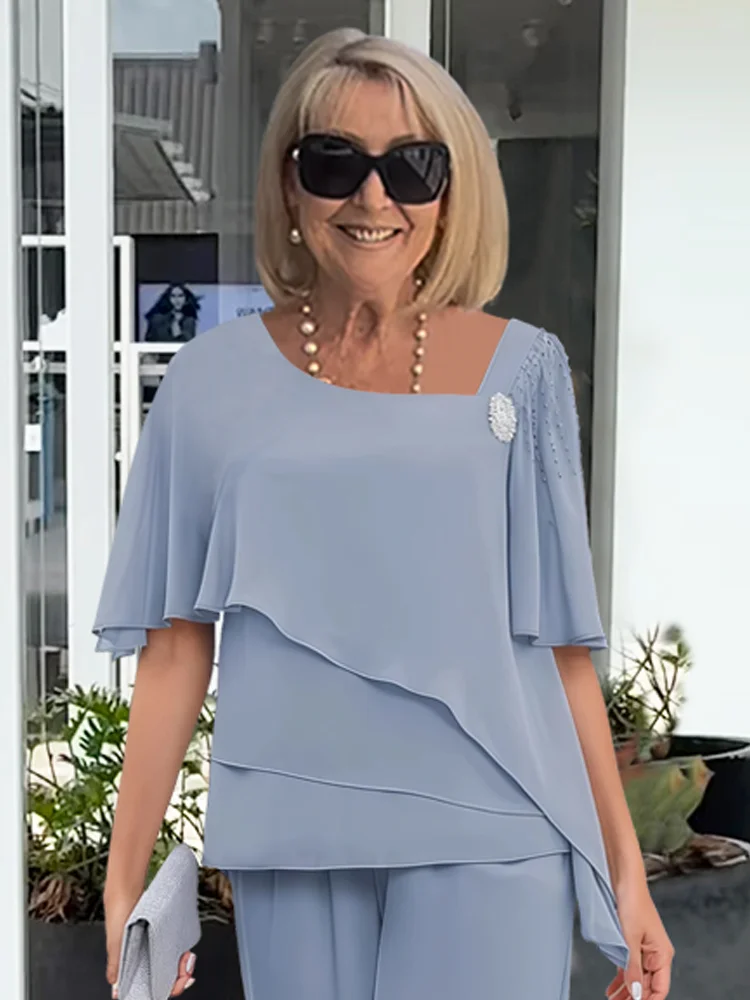 Maya | Women Summer Elegant Feminine Layered Set