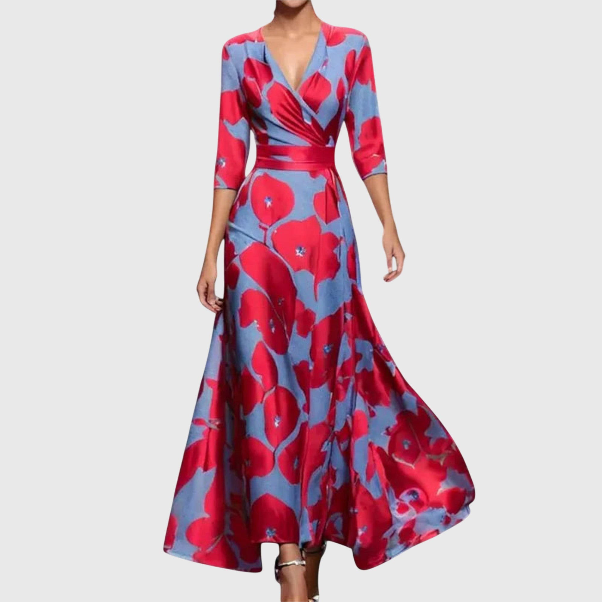 Stella | Women Elegant Floral Maxi Dress
