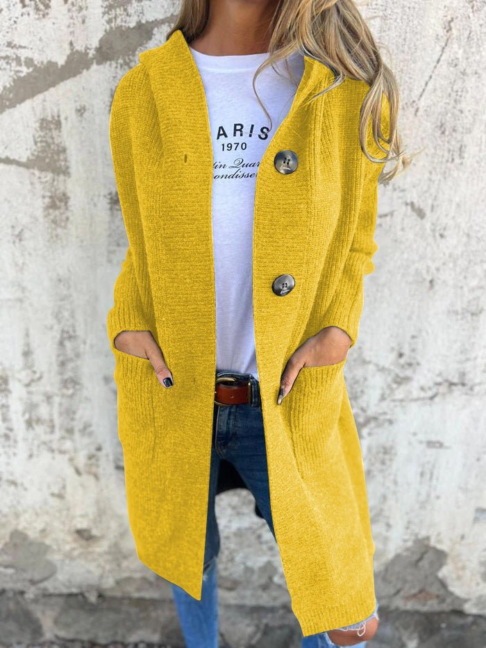 Aimee | Women's Hooded Longline Cardigan
