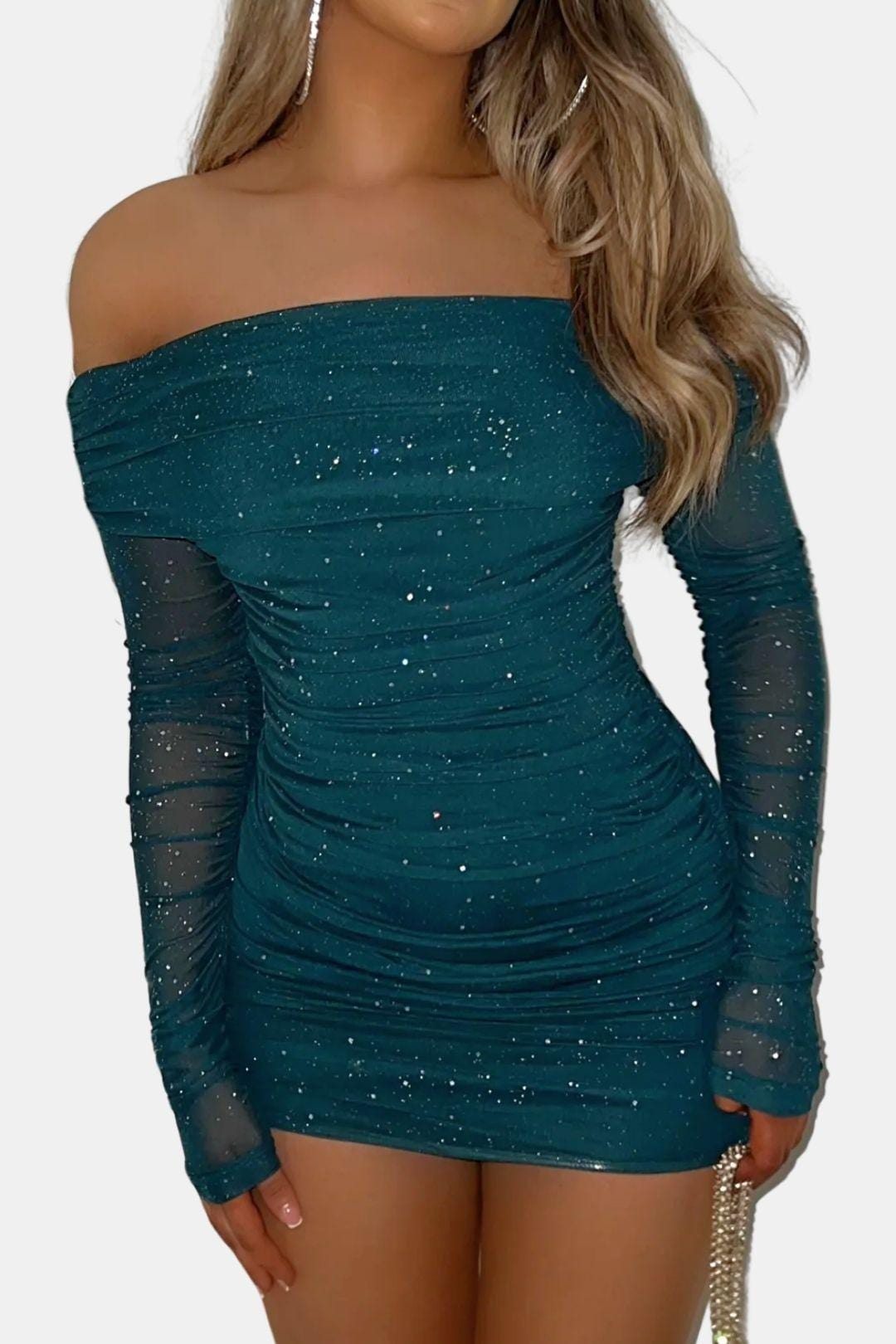 Amanda | Women's Off the Shoulder Mini Dress