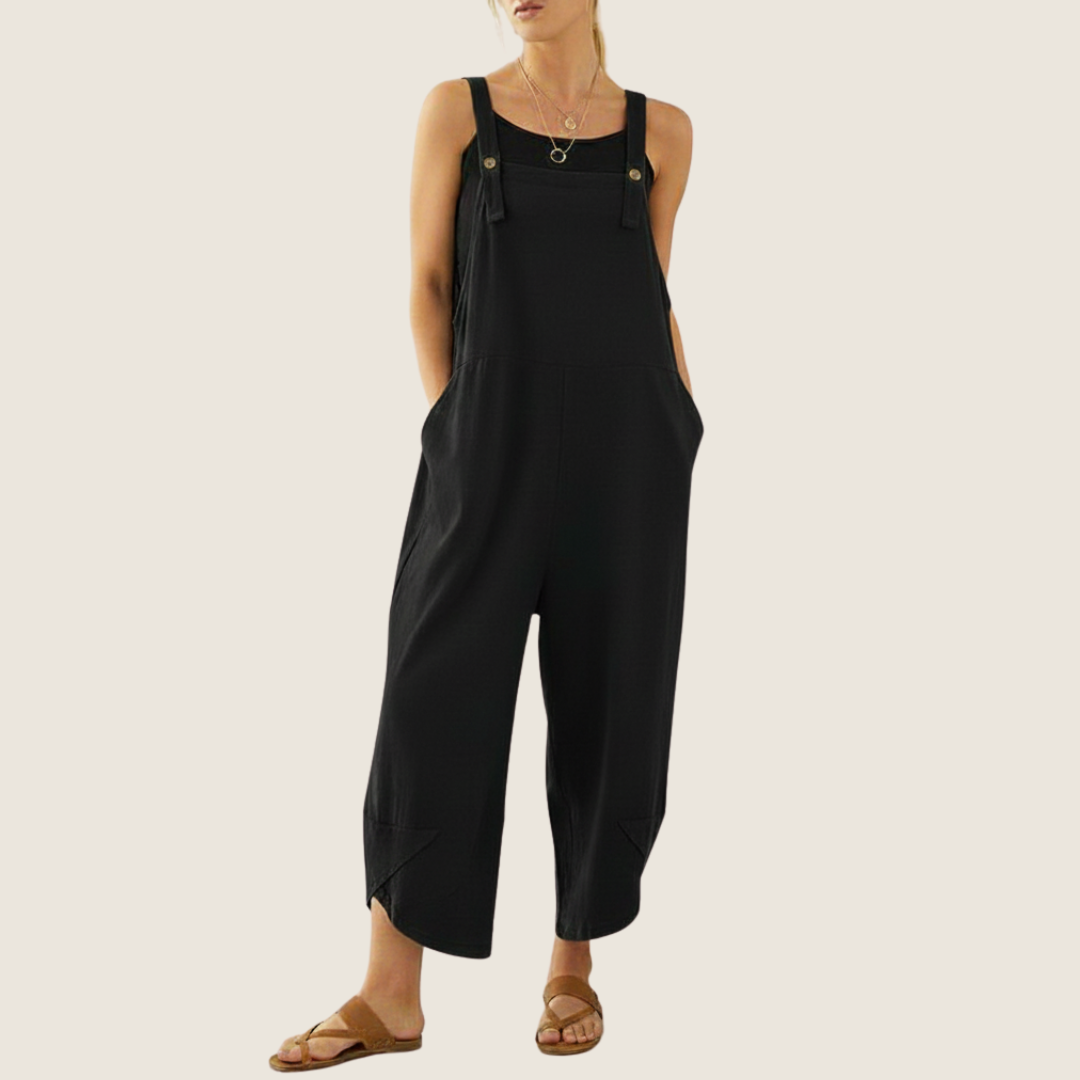 Angie | Women's Wide Leg Casual Overalls