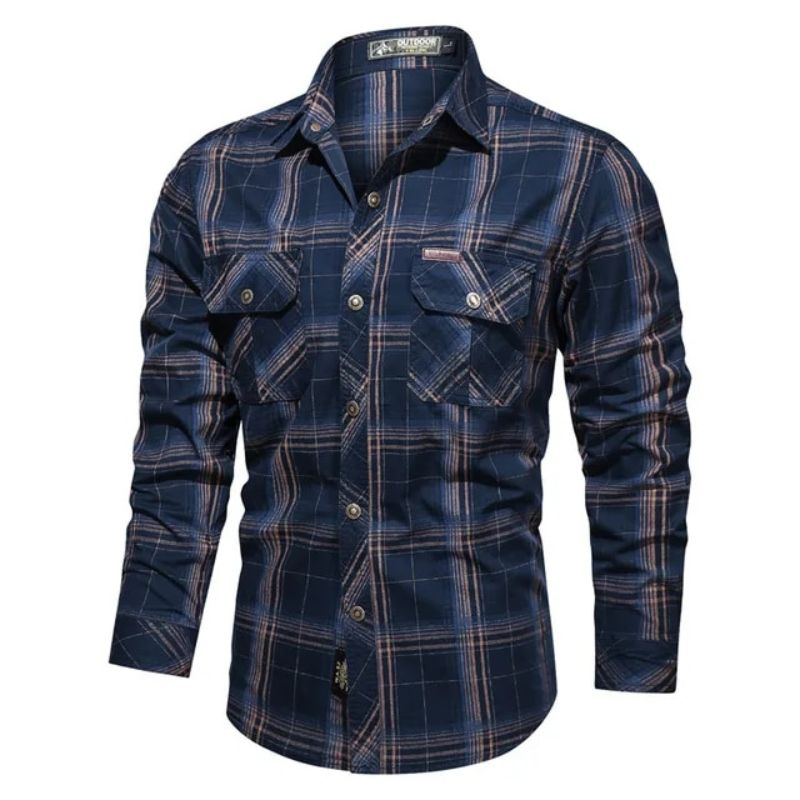 Angus | Men's Button-Down Long Sleeve Shirt
