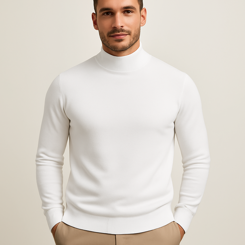 Arlo | Men's Fitted Turtleneck Sweater