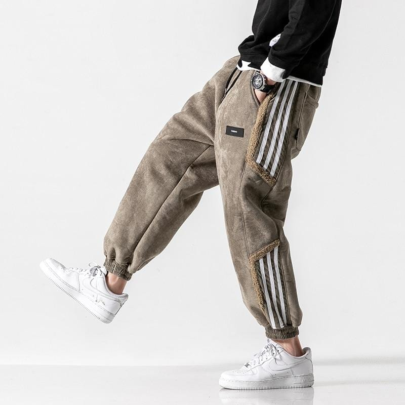 Beau | Men's Striped Jogger Pants