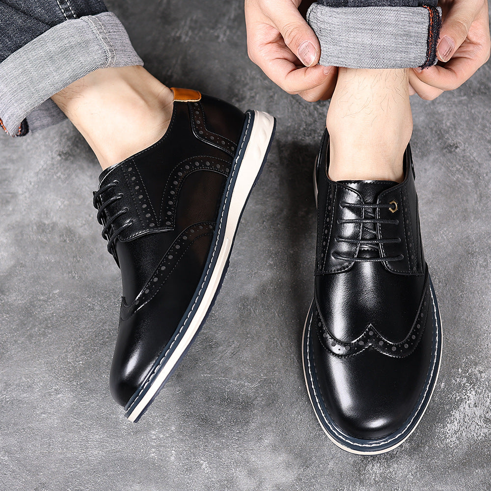 Bobby | Men's Brogue Lace-Up Dress Shoes