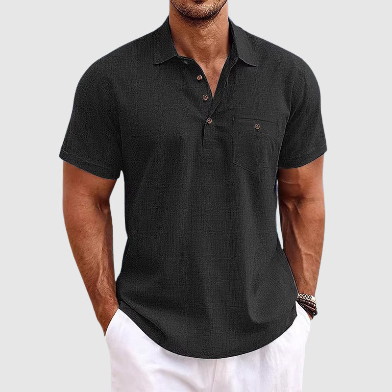 Brady | Men's Button-Down Polo Shirt