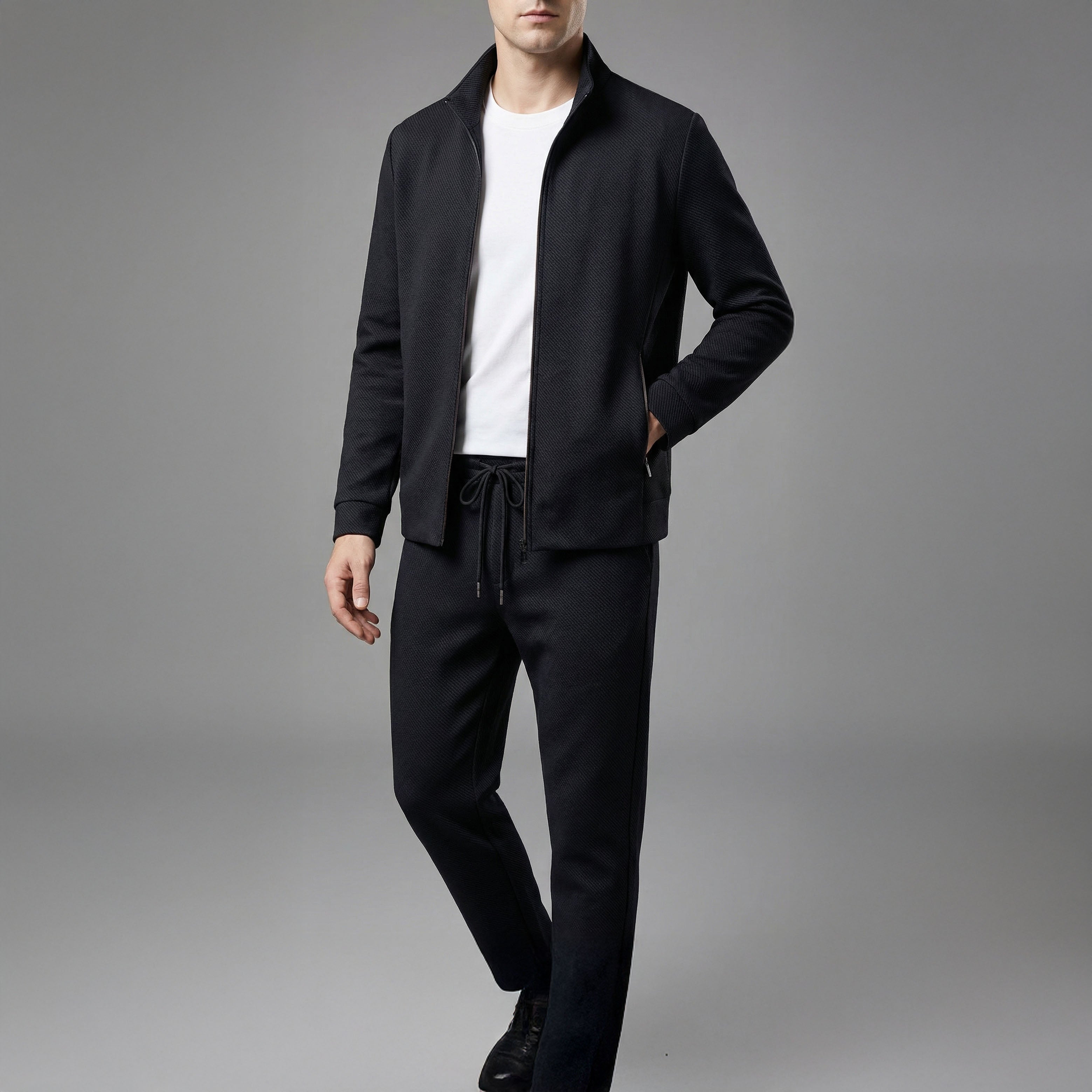 Brent | Men's Zip-Up Tracksuit Set