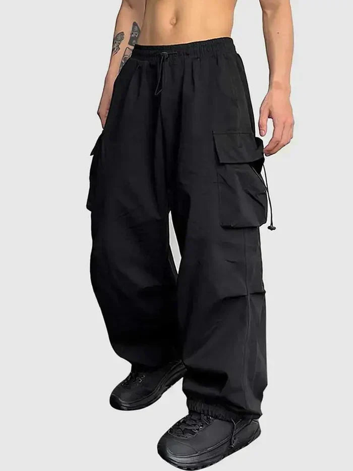 Brett | Men's Wide Leg Cargo Pants