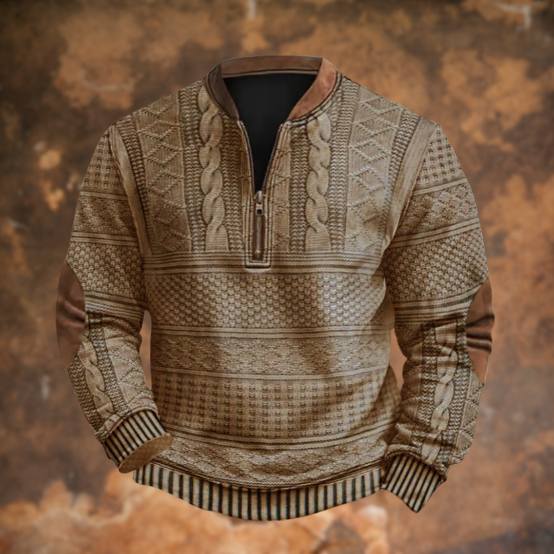 Brody | Men's Quarter-Zip Pullover Sweater