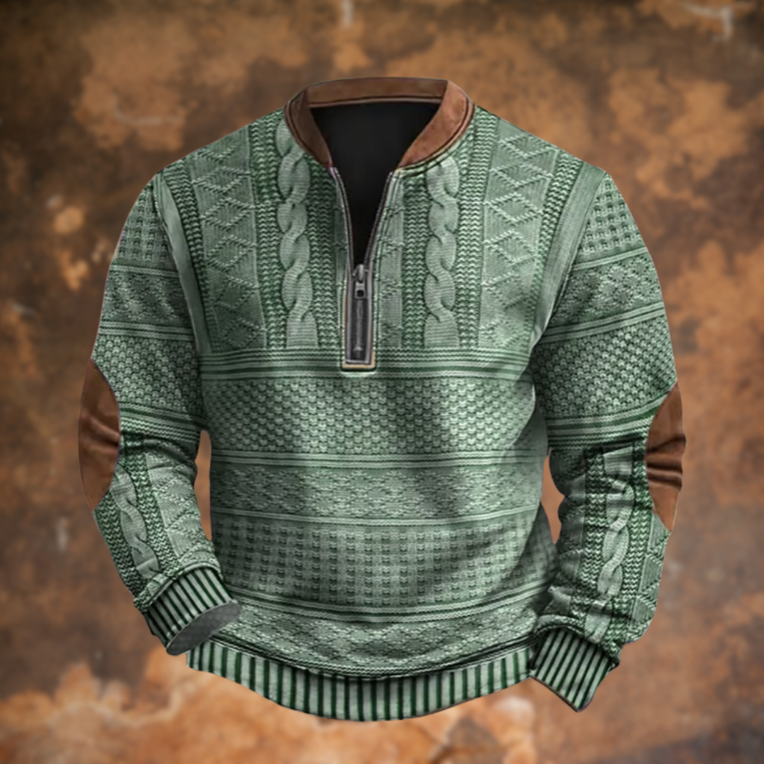 Brody | Men's Quarter-Zip Pullover Sweater