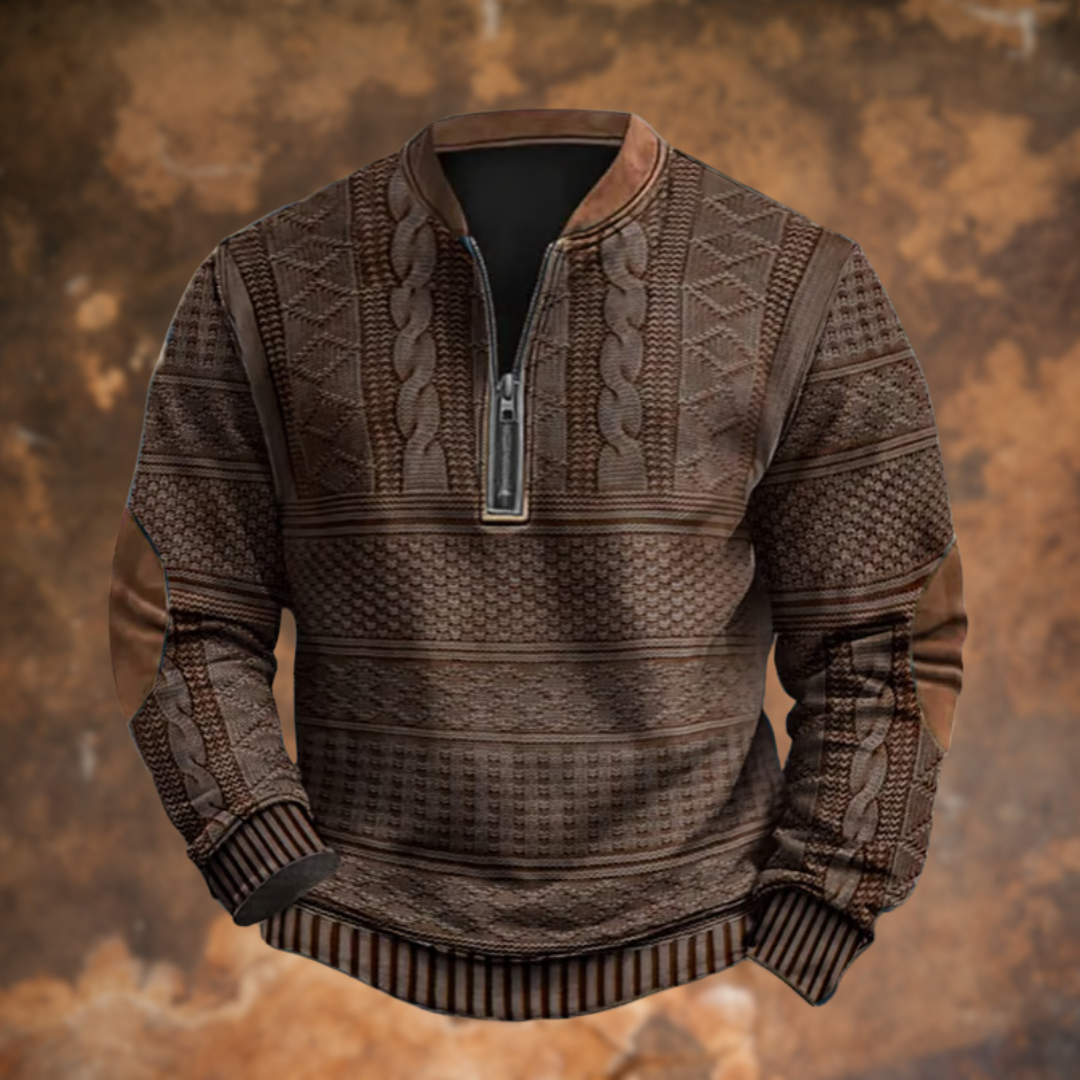 Brody | Men's Quarter-Zip Pullover Sweater