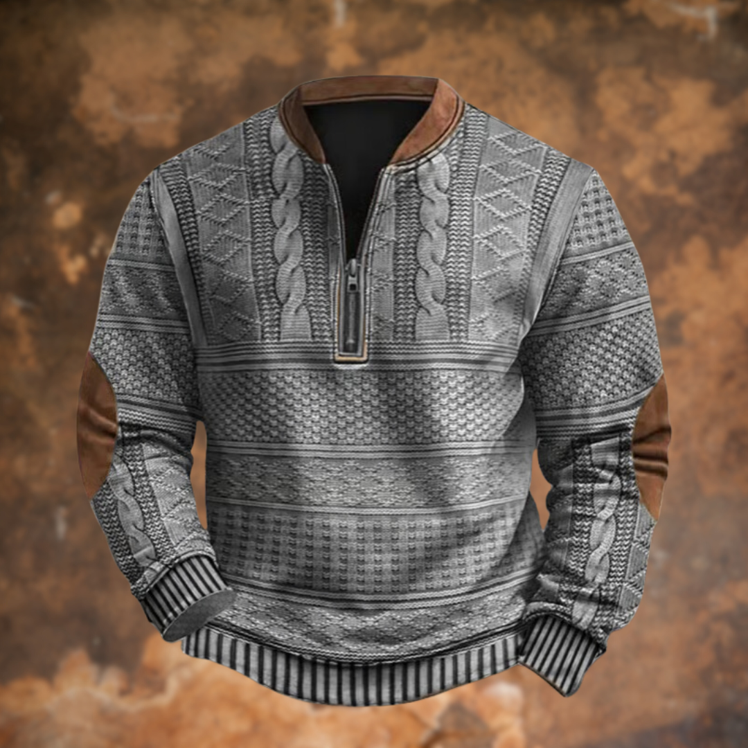Brody | Men's Quarter-Zip Pullover Sweater