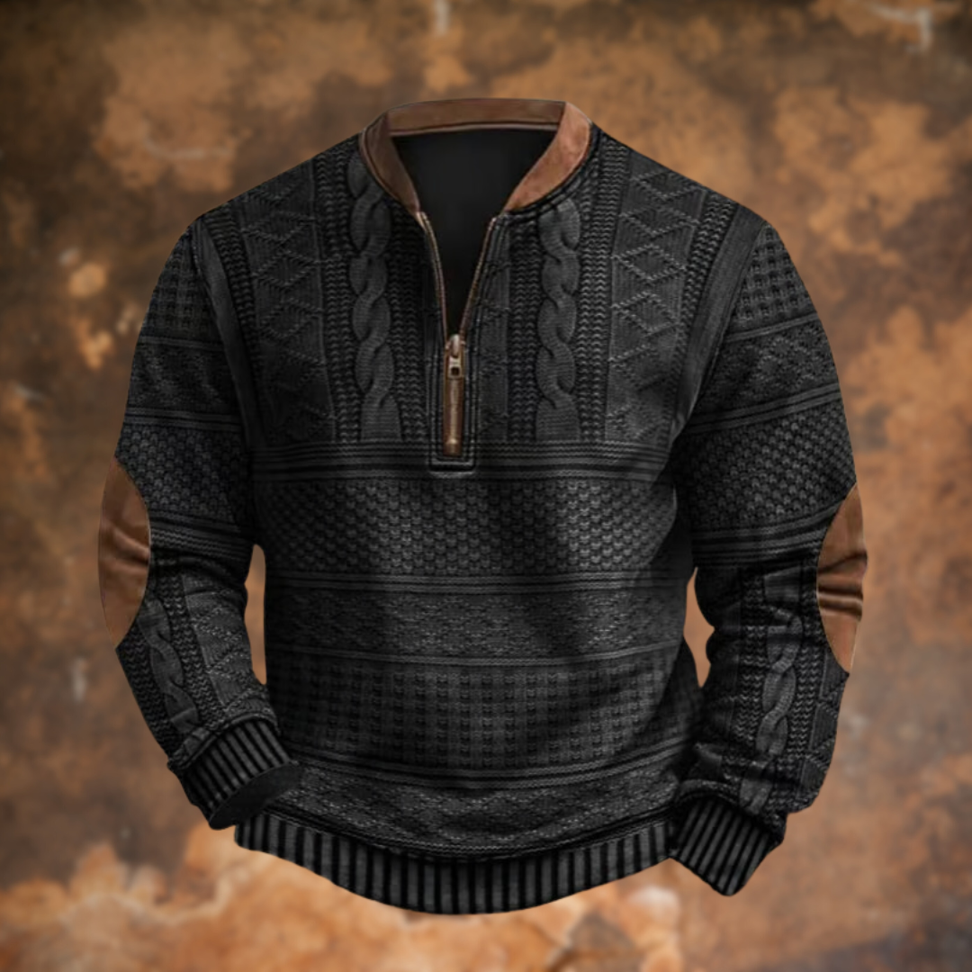 Brody | Men's Quarter-Zip Pullover Sweater