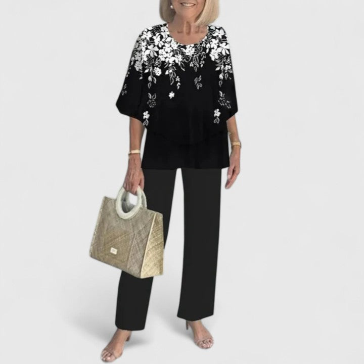 Morgan | Women Sophisticated Two-Piece Set