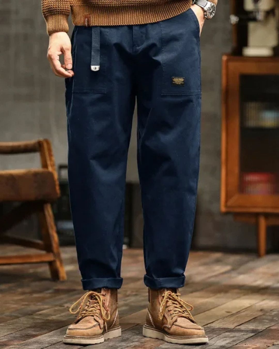 John | Men Classic Utility Cargo Pants